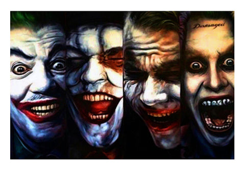 Joker Batman Gotham Dark Knight  Art PosterGully Specials