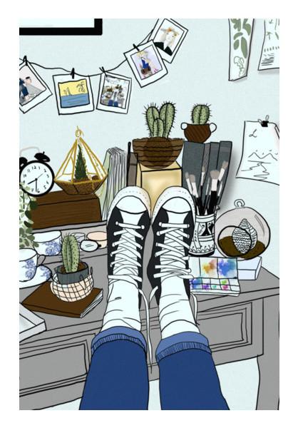 PosterGully Specials, desk Wall Art