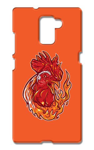 Rooster On Fire Huawei Honor 7 Cases