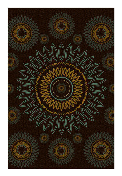Beautiful Flower Design Art PosterGully Specials