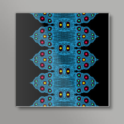 Micrometrics Psych-e-delic ! Square Art Prints