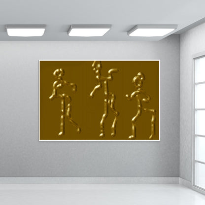 Golden Family V3 Wall Art