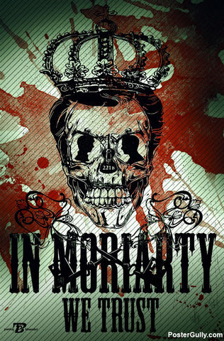 Wall Art, In Moriarty Coloring Artwork