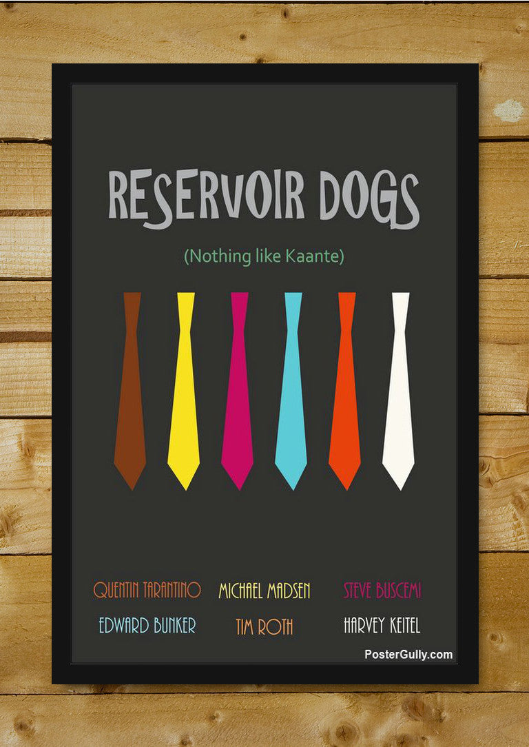 Brand New Designs, Reservoir Dogs Minimal Artwork