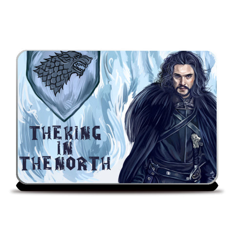 the king in the north Laptop Skins
