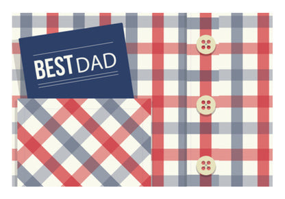 Best Dad : Fathers Day Wall Art