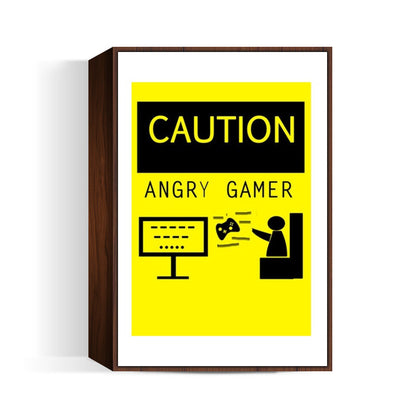 ANGRY GAMER Wall Art