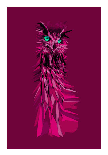 Wall Art, Owl Poly Art  Wall Art