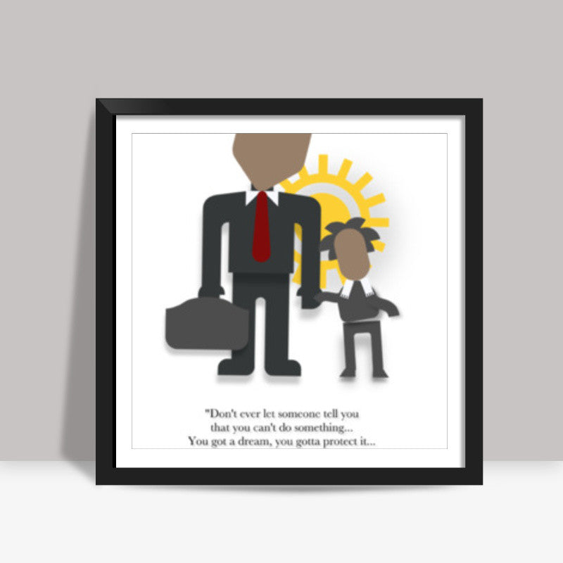 The Pursuit of Happyness |  Minimal Poster | Will Smith | Quotes Square Art Prints