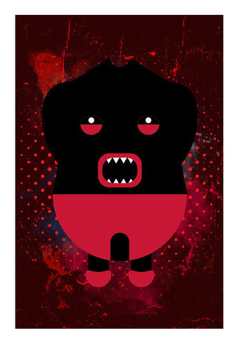 Halloween Black And Red Graphic Art PosterGully Specials