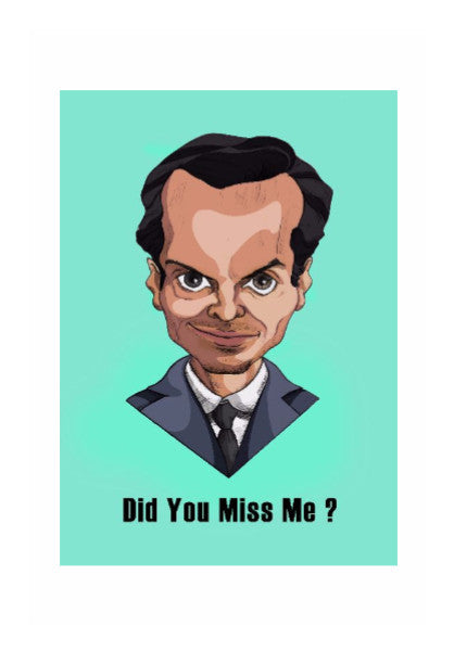 Wall Art, Sherlock : Moriarty Wall Art |  Artist: Sayan Ghatak, - PosterGully