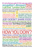 The Best of Joey Tribbiani 2 | FRIENDS Wall Art