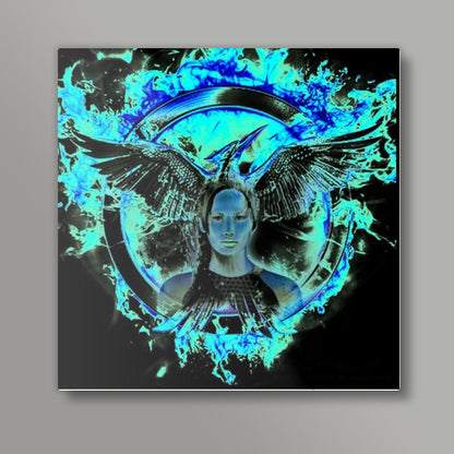 Mocking Jay (Hunger Games) Square Art Prints  Square Art Prints