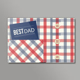 Best Dad : Fathers Day Wall Art