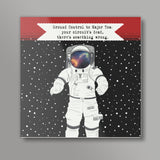Astronaut - Ground control to Major Tom Square Art Prints