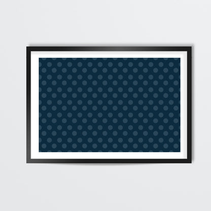 Blue Dots Wall Art