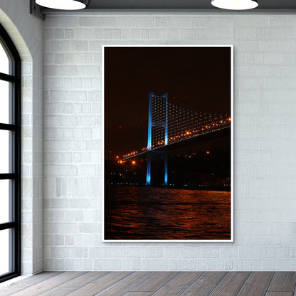 Bridge over colored waters Wall Art