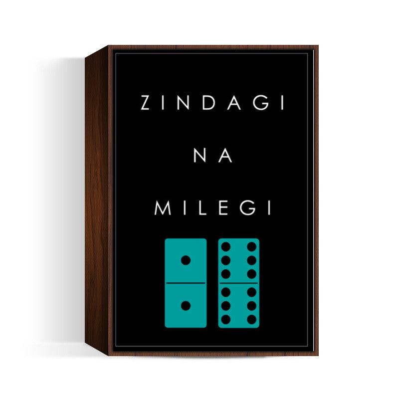 Zindagi Na Milegi 2-12 Domino Wall Art