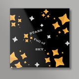 STARS FULL OF SKY Square Art Prints