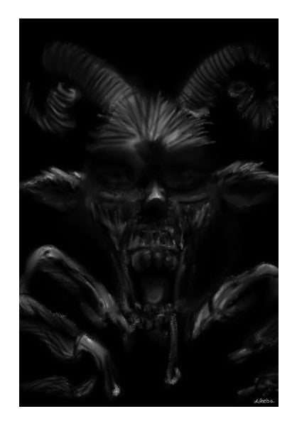 Wall Art, Macabre Devil Wall Art