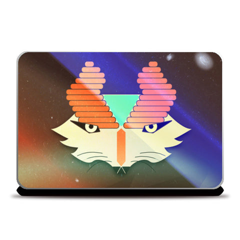 Laptop Skins, Galactic Mythical Fox Laptop Skins