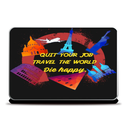 Travel World Laptop Skins