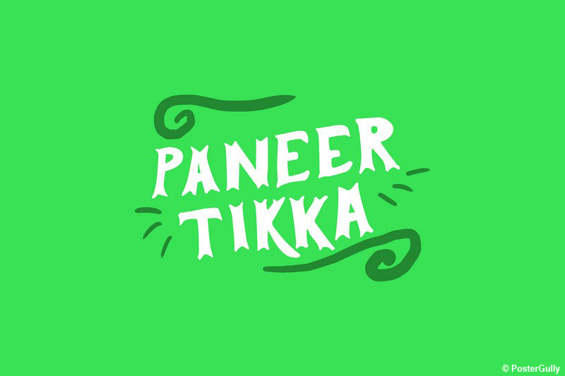 Wall Art, Paneer Tikka Food Artwork, - PosterGully - 1