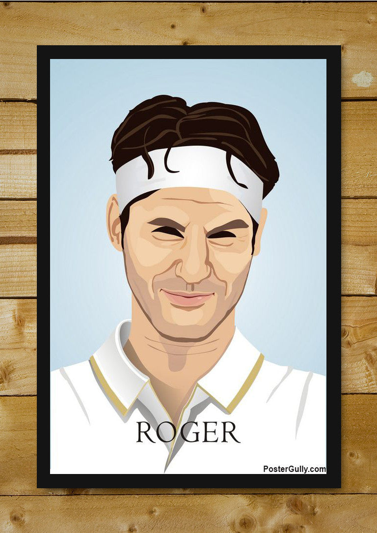 Brand New Designs, Roger Federer Portrait Artwork