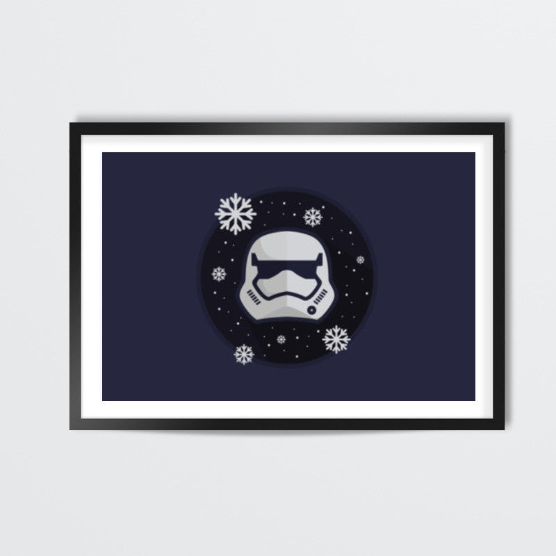 Snow StormTrooper Wall Art