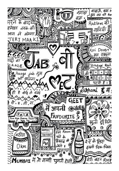 Jab We Met Art PosterGully Specials