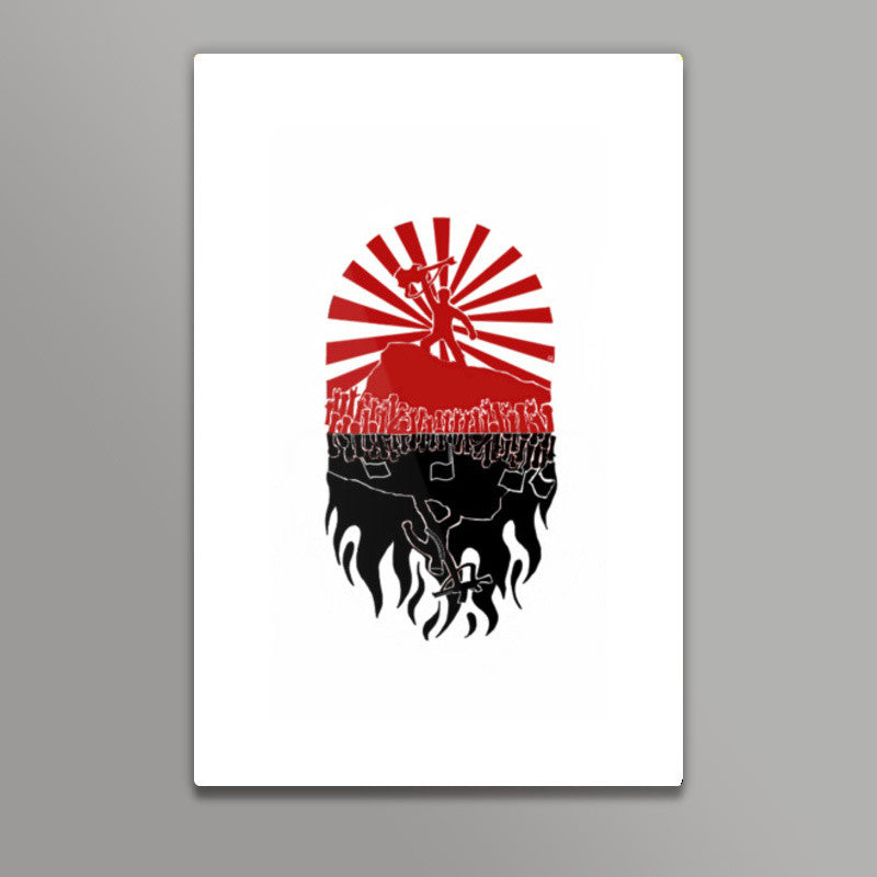 Make Music Not War Wall Art | Ehraz Anis
