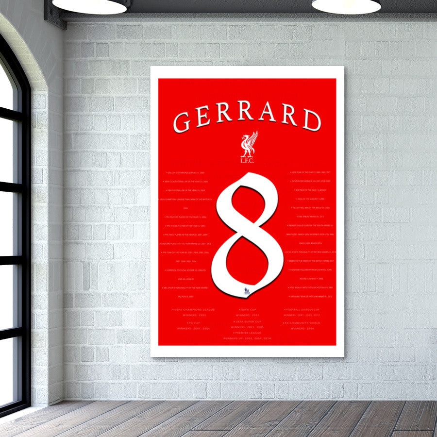 Gerrard #8 Achievements+YNWA Anthem Background, liverpool fc