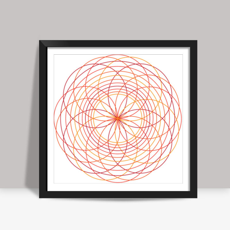 Circles 2.0 Square Art Prints