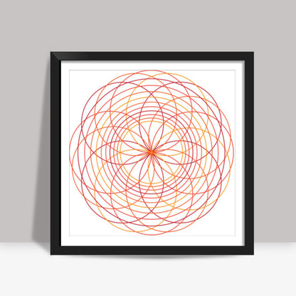 Circles 2.0 Square Art Prints