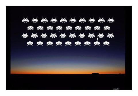 PosterGully Specials, Space Invaders Wall Art