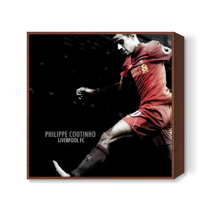 Philippe Coutinho - Liverpool FC Square Art Prints