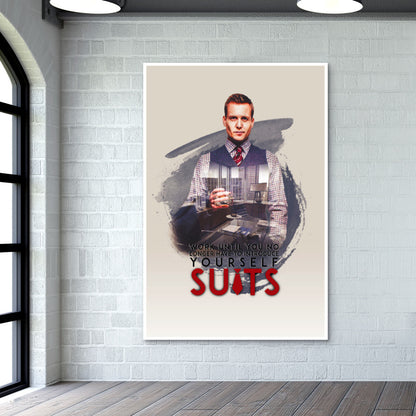 Suits | Harvey Specter Quote Wall Art