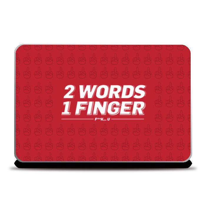 FCUK YOU Laptop Skins