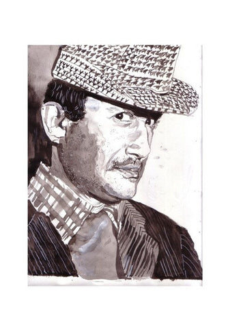 Wall Art, Superstar Dev Anand believed in befriending life and its various ups and downs Wall Art