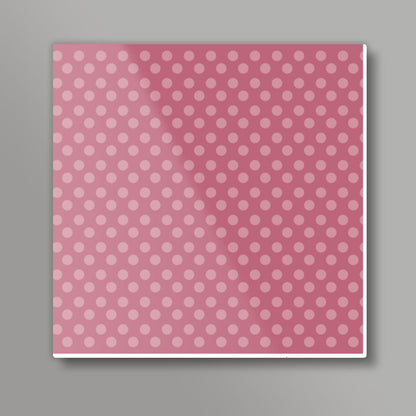 Pink Dots Square Art Prints