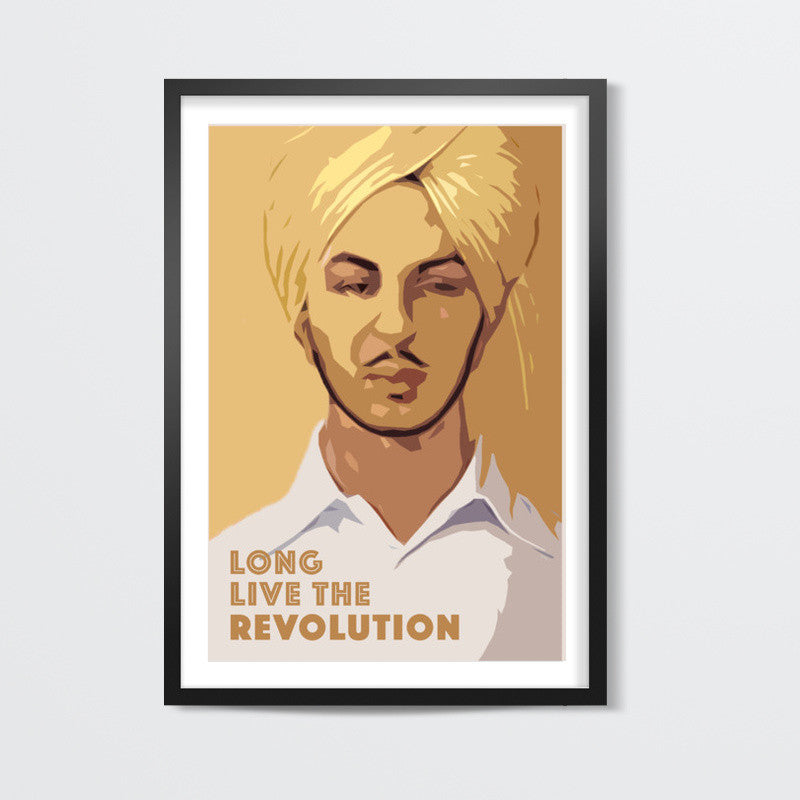 Bhagat Singh : India Wall Art