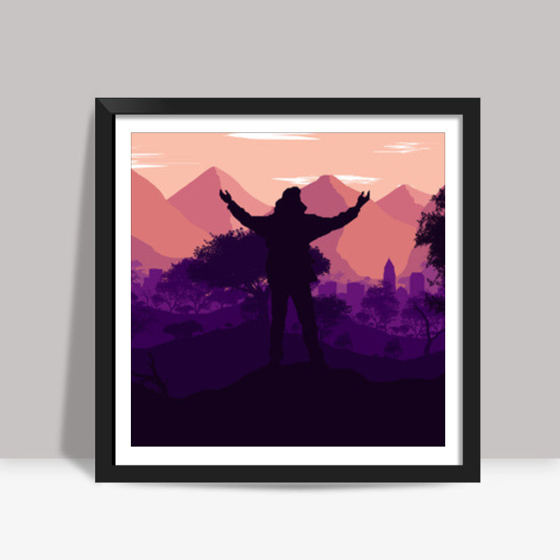 THE JOURNEY Square Art Prints