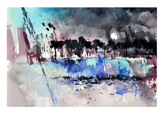 Abstract Landscape 612 Art PosterGully Specials