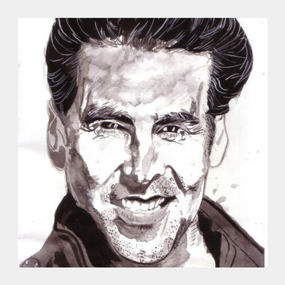 Bollywood superstar Akshay Kumar has carved a niche of his own in Bollywood Square Art Prints