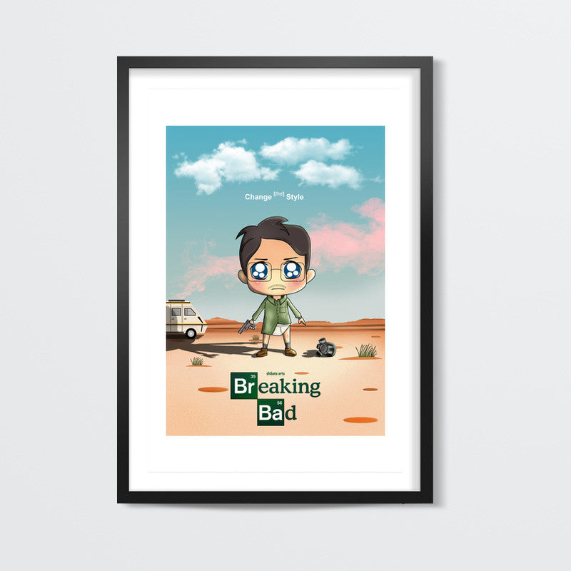 Breaking Bad Cute Poster Wall Art
