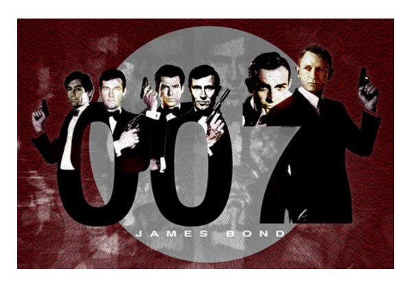 James Bond Wall Art