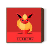 Flareon Pokemon Go  Square Art Prints