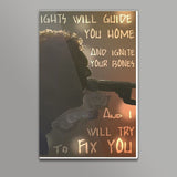Fix You | Coldplay Wall Art