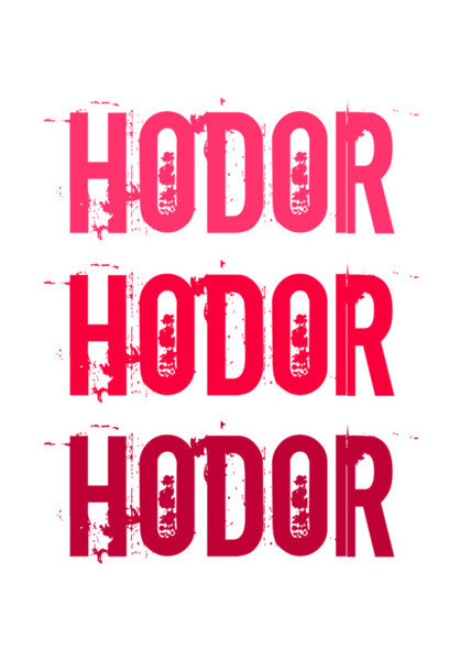 HODOR HODOR HODOR ! Wall Art