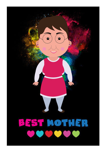 Best Mother Graphic Art PosterGully Specials